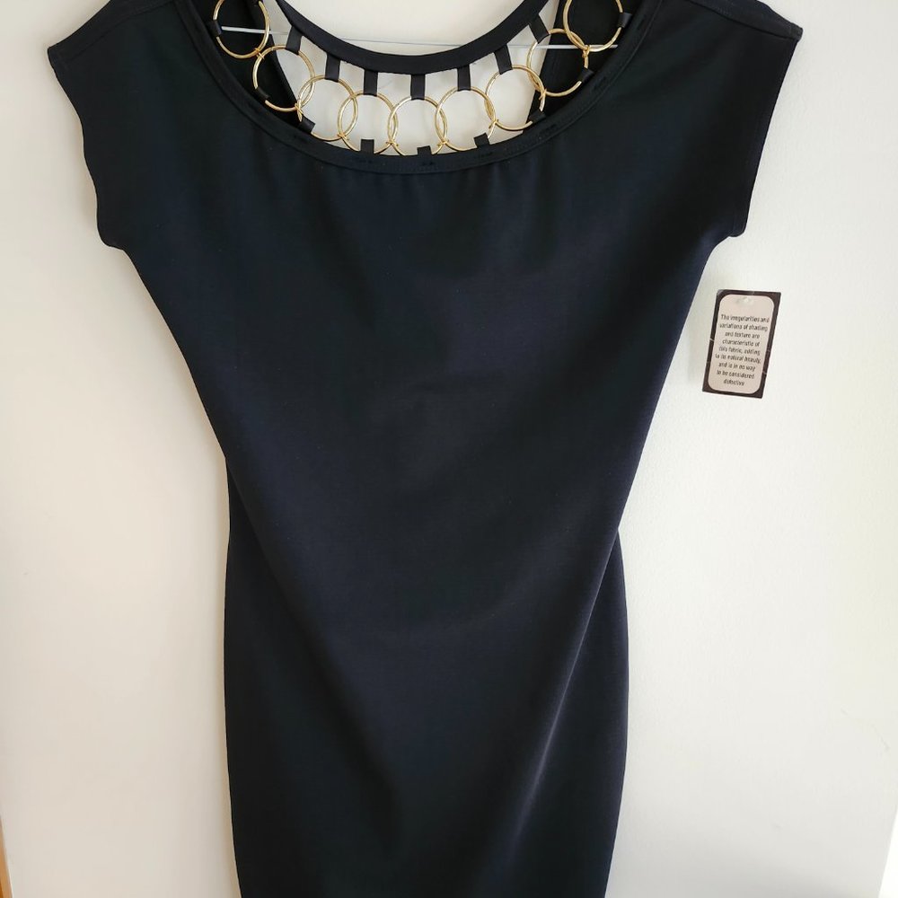 New abs brand little black party dress